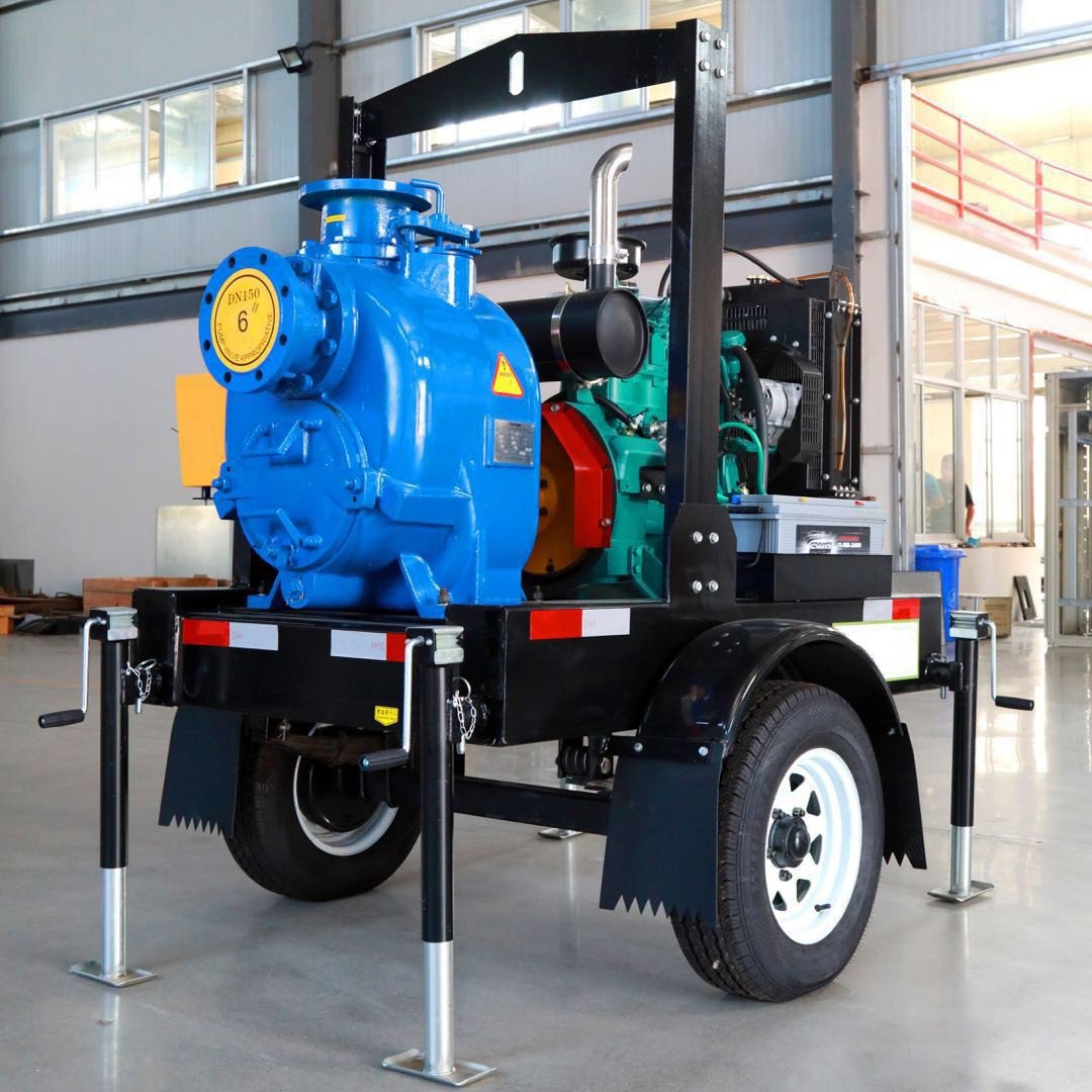 6 inch diesel trash pump