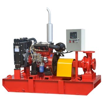 Diesel End Suction Pump trailer mounted pump